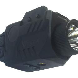 Vesta Defense C1 - Lampe tactique 500 lm + laser USB