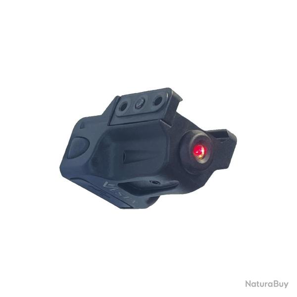 Vesta Defense L1 Nano - Laser rouge Picatinny USB IPX6