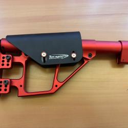 Crosse Tony System ajustable rouge pour AR10/AR15 -1� sans prix de r&eacute;serve !!