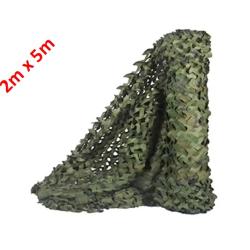 Filet de camouflage Jungle vert 2m x 5m - Livraison gratuite (4)