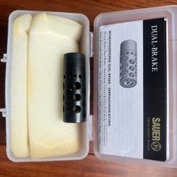 Frein de bouche dual brake 15x100 Sauer pour calibre jusqu'&agrave; 9.5