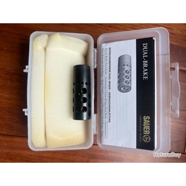 Frein de bouche dual brake 15x100 Sauer pour calibre jusqu'� 9.5