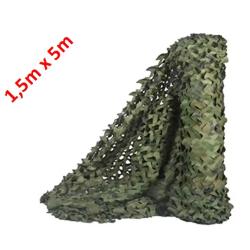 Filet de camouflage Jungle vert 1.5m x 5m - Livraison gratuite (5)