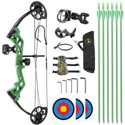 Kit arc &agrave; poulies Topoint M3 Droitier (RH) Vert