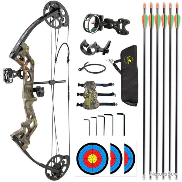Kit arc � poulies Topoint M3 Droitier (RH) Camo