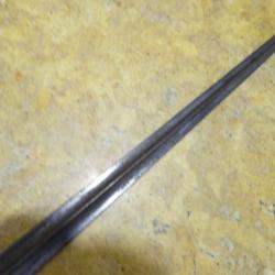 baionnette douille mod 1822 51cm poin&ccedil;ons Fran&ccedil;ais Fran&ccedil;aise compatible 1777 18161822 1842 1847