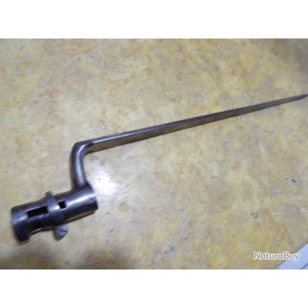 baionnette douille mod 1822 48cm poin�ons Fran�ais Fran�aise compatible 1777 18161822 1842 1847 1852