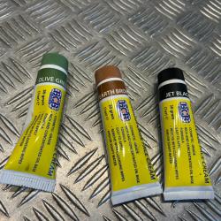 bcb 3 tube cr&egrave;me maquillage camo de 30 g camouflage vert noir et marron