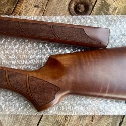 Ensemble crosse, garde main en noyer S&W 1854