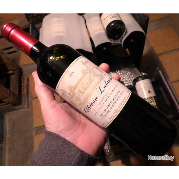 UN BEAU CH�TEAU LALANDE DE BORDEAUX  Ann�e 2019 -14% - 750ml ) POUR COLLECTIONNER OU DEGUSTER