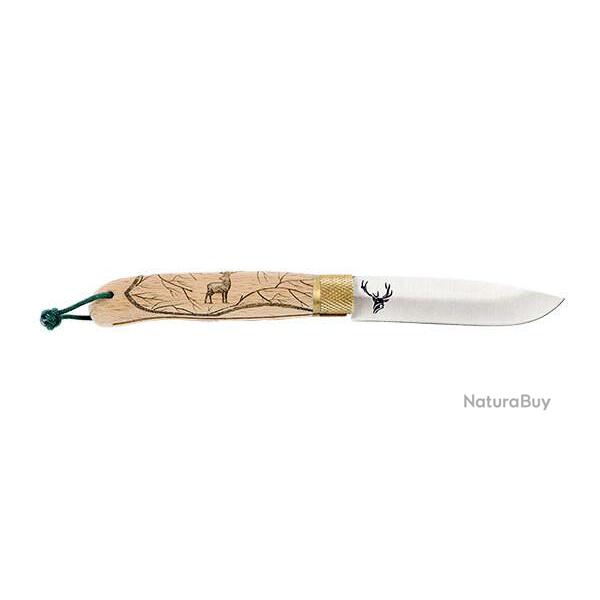 Couteau pliant D�cal� S�rie Chasse - Focus Cerf