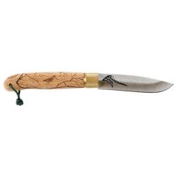 Couteau pliant D&eacute;cal&eacute; S&eacute;rie Chasse - Focus B&eacute;casse