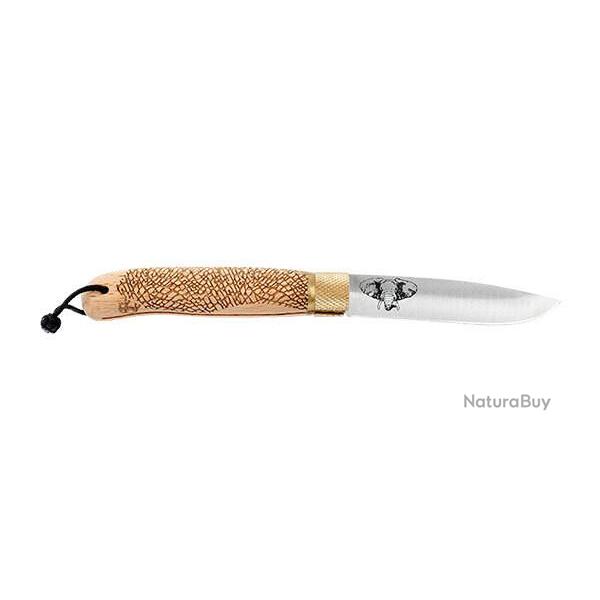 Couteau pliant D�cal� S�rie Sauvage - Focus El�phant
