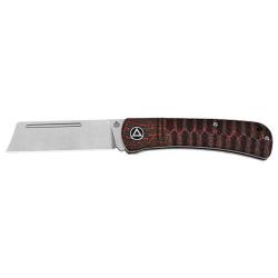 Couteau pliant QSP Hedgehog Fibre de carbone Rouge