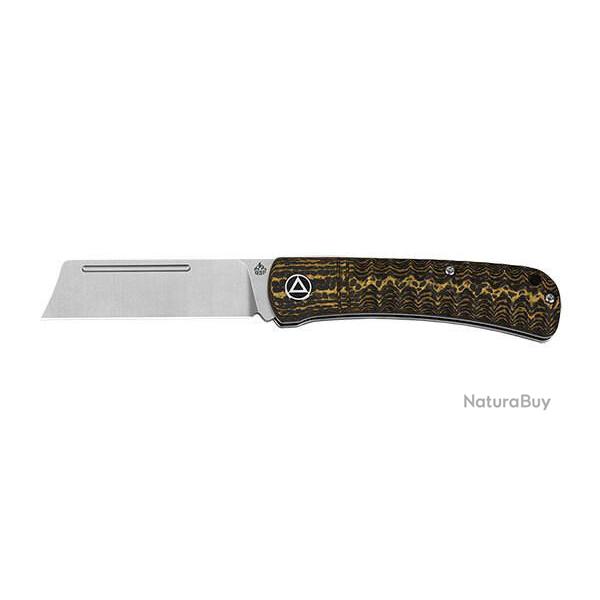 Couteau pliant QSP Hedgehog Fibre de carbone Or