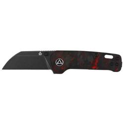 Couteau pliant QSP Penguin Mini Noir/Rouge