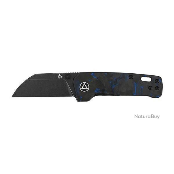 Couteau pliant QSP Penguin Mini Noir/Bleu