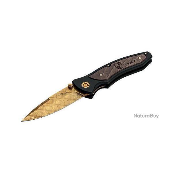Couteau pliant Boker Tirpitz-Damascus Gold