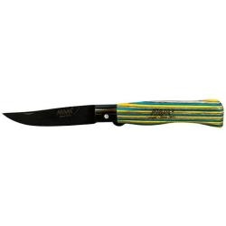Couteau pliant MAM Color Lovers Douro Bleu Jaune Vert