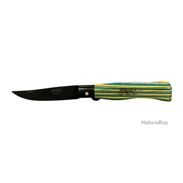 Couteau pliant MAM Color Lovers Douro Bleu Jaune Vert