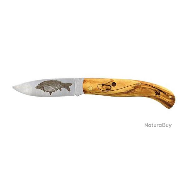 Couteau pliant Agora Tec S�rie personnalis�e 78 - Carpe