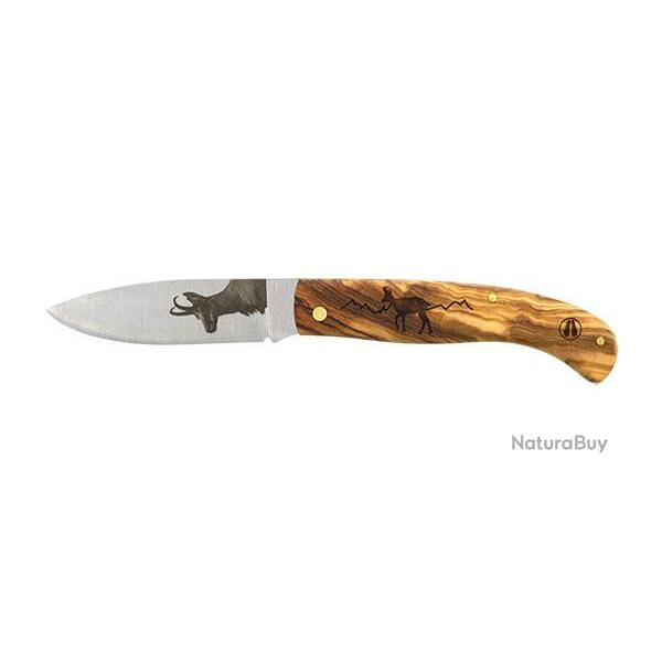 Couteau pliant Agora Tec S�rie personnalis�e 78 - Chamois