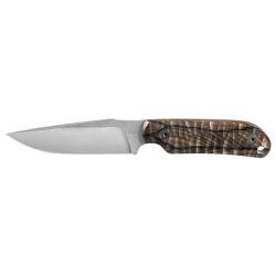Couteau fixe TB Outdoor Commandeur Ziricote Toxifi&eacute;