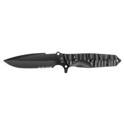 Couteau fixe TB Outdoor Maraudeur Mixte G10 Toxifi&eacute; - Noir