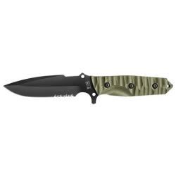 Couteau fixe TB Outdoor Maraudeur Mixte G10 Toxifi&eacute; - Kaki