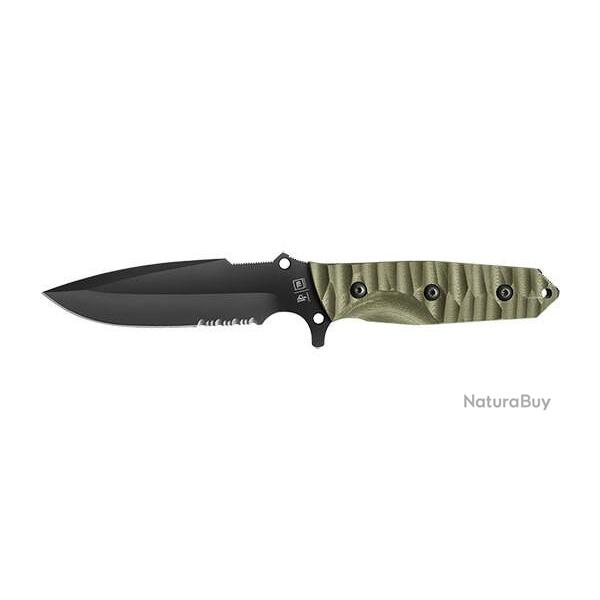 Couteau fixe TB Outdoor Maraudeur Mixte G10 Toxifi� - Kaki