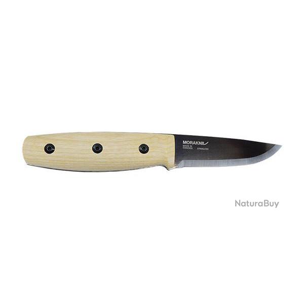Couteau fixe Morakniv Finn BlackBlade (S) Ash Wood