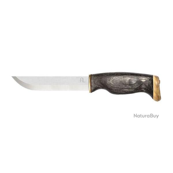 Couteau fixe Arctic Legend Bear knife Bois teint� noir