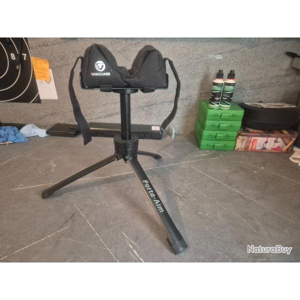 Support. de tir sur trepieds  vanguard. Porta  aim