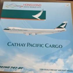MAQUETTE AVION CATHAY PACIFIC CARGO BOEING