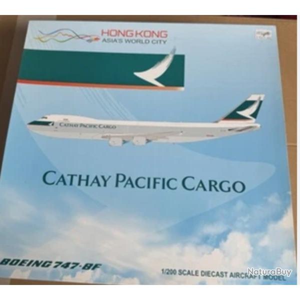 MAQUETTE AVION CATHAY PACIFIC CARGO BOEING