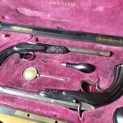 Coffret de pistolets de tir type flobert