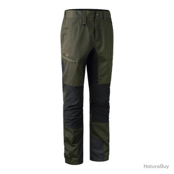 Pantalon Extensible Rogaland vert avec contraste Deerhunter  SOLDES HIVER -30%