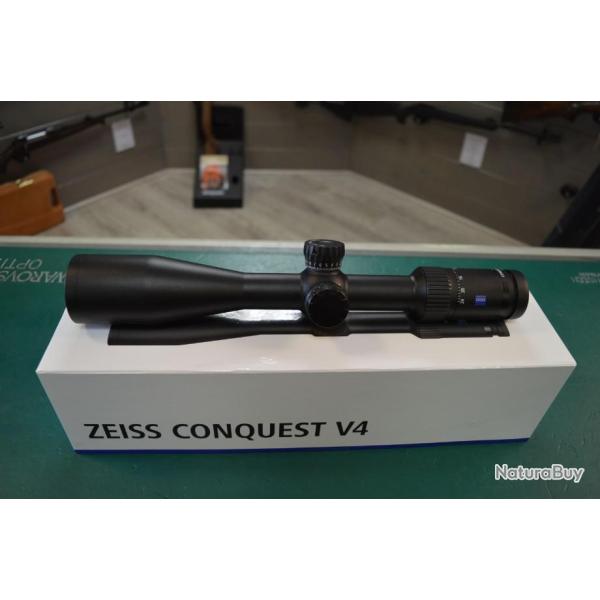 LUNETTE  ZEISS CONQUEST V4 6-24X50 RET 60 IL ASV  NEUVE