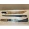 petites annonces chasse p&ecirc;che : Lot de 3 machettes dont une legimitus colins et co - 1  SANS PRIX DE RESERVE -