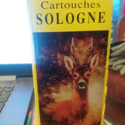 cartouche SOLOGNE calibre 375 win big bore
