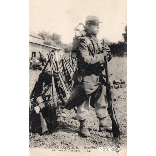 CPA - L'ARMEE FRANCAISE INFANTERIE SOLDAT EN FACTION -N�7216