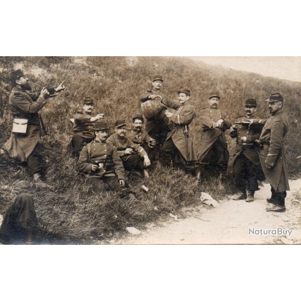 CPA -photo D'un groupe de soldats -N�7330