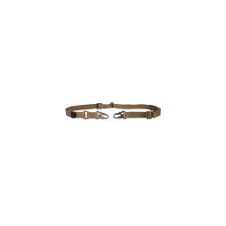 SANGLE R&Eacute;GLABLE 2 POINTS TASMANIAN TIGER COYOTE BOUCLE ACIER