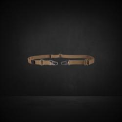 SANGLE R&Eacute;GLABLE 2 POINTS TASMANIAN TIGER COYOTE BOUCLE ACIER