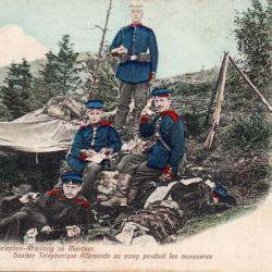 CPA - Deutsche Feldtelephon-Abteilung im Maanover -N&deg;6094