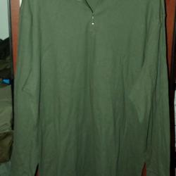 CHEMISE MILITAIRE F1 DE L'ARMEE FRANCAISE ,Taille 120 SOIT XXL EN CIVIL,NEUF AVEC MANCHES LONGUES&nbsp;,