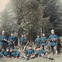 CPA - Deutsche Armee bei der Moltkelinde auf dem Donon Armee Allemande -N&deg;7220