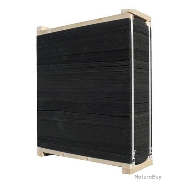 cible en mousse avec cadre bois 60x60x30 cm Band�e