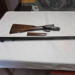 fusil juxtapos&eacute; artisanal anglais cal 12
