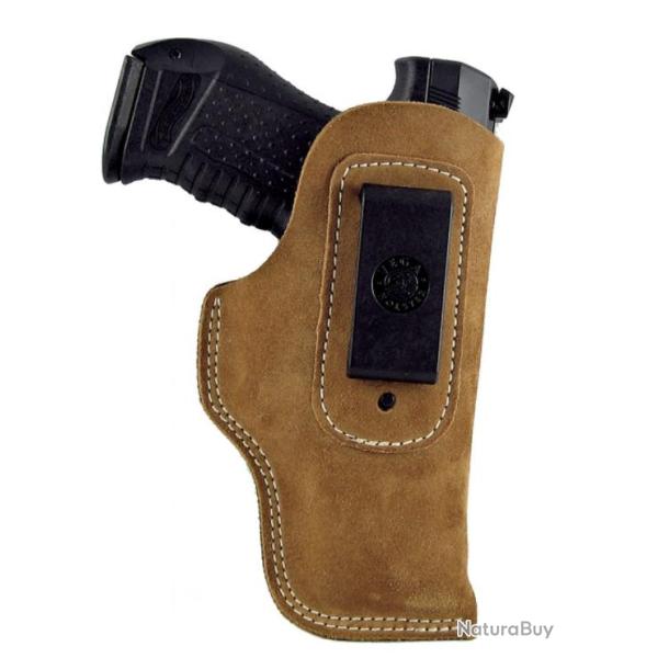 Holster ceinture inside Ambidextre cuir sans patte pour GLOCK 26